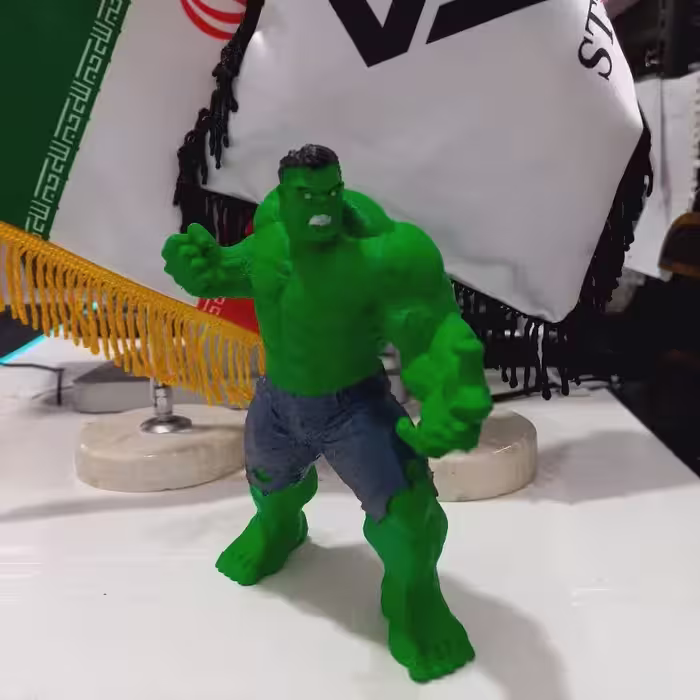 فیگور هالک  مدل st3d سایز متوسط 