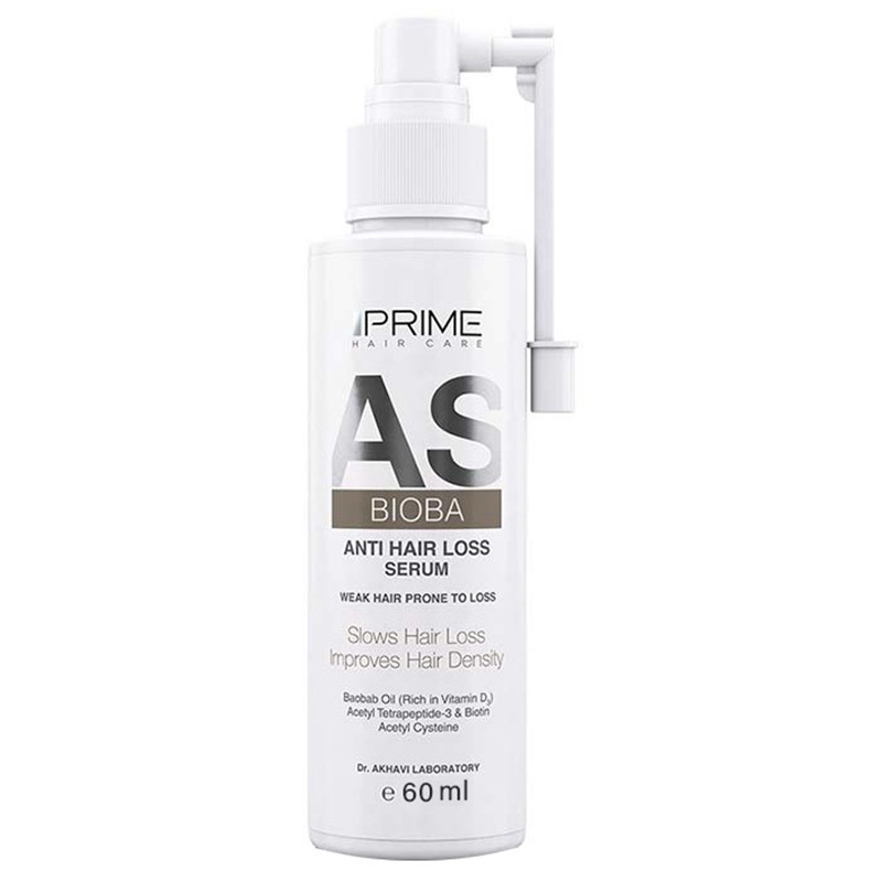 سرم ضد ریزش و تقویت کننده مو پرایم مدل AS حجم 60mL