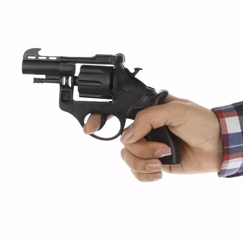 تفنگ بازی مدل کلت ترقه ای،به همراه 9 حلقه تیر 8 عددی،مناسب برای رده سنی کودک،نوجوان،بزرگسال،کیفیت فوق العاده عالی