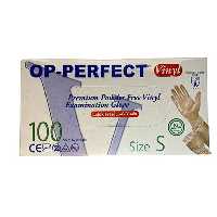 دستکش وینیل اپی پرفکت سایز اسمال بسته 100 عددی