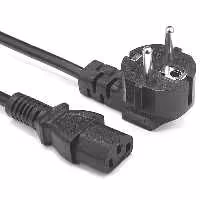 کابل برق سه پین منبع تغذیه کامپیوتر آی فورتک طول 1.5 متری