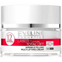 کرم روز و شب لیفت و ضد چروک اولاین EVELINE مدل Laser Total Lift  حجم 50 میل| سن بالای 40 سال ، حاوی دوازده پپتید