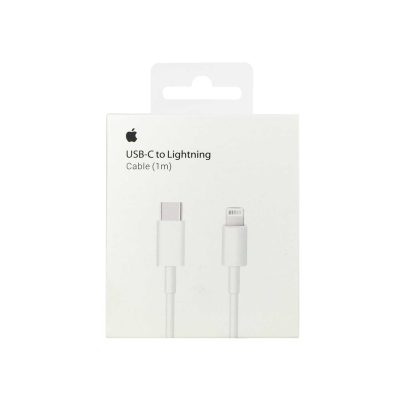 کابل شارژر اورجینال آیفون USB-C به Lightning