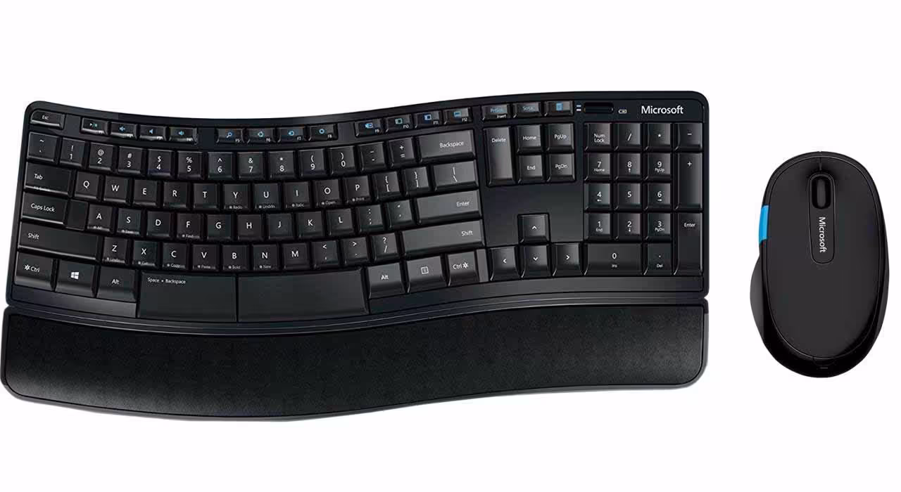 کیبورد و ماوس MICROSOFT Wireless Sculpt Comfort Desktop
