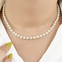 گردنبند مرواریدی زنانه کد 6271