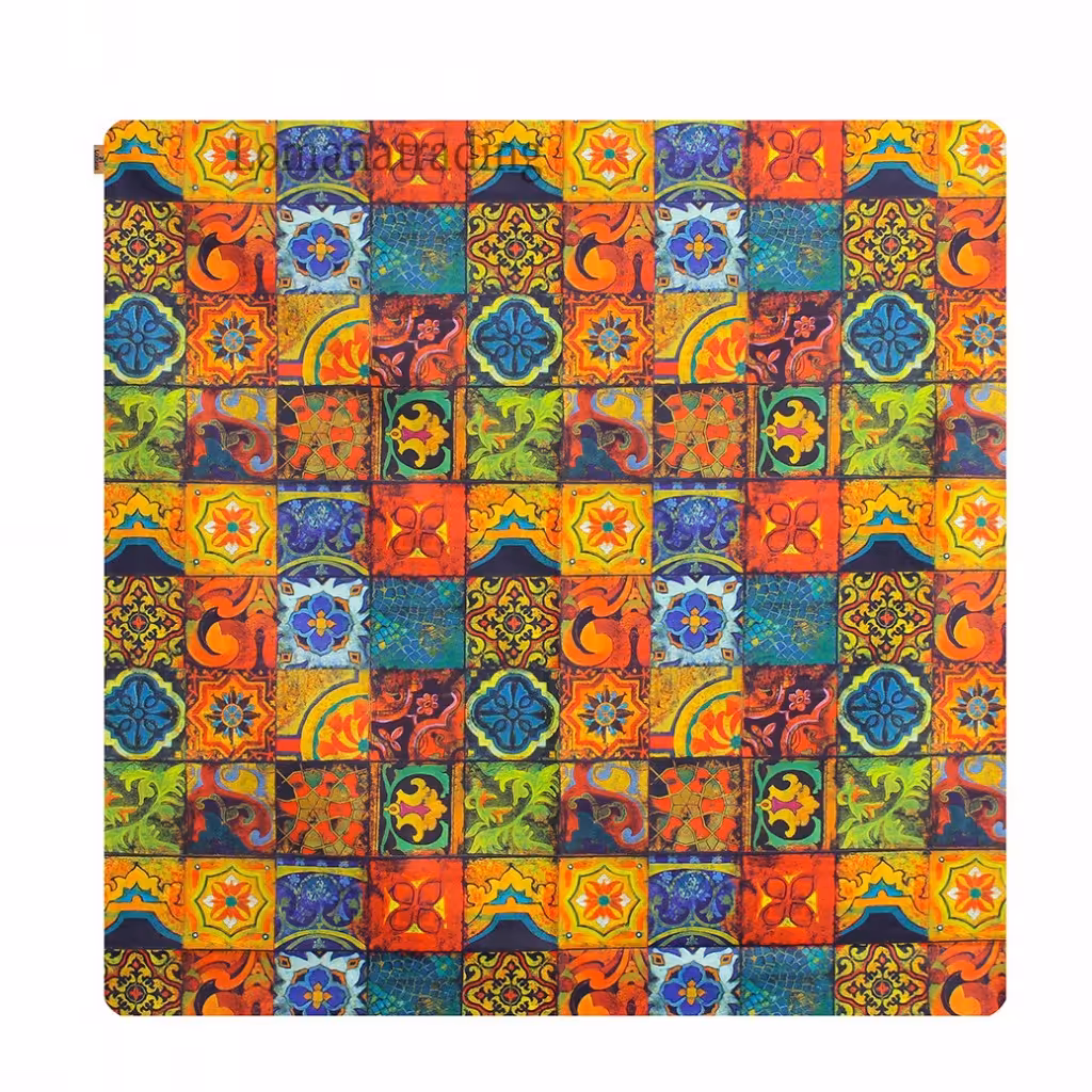 روميزی بزرگ شونزده کاشی قدیم