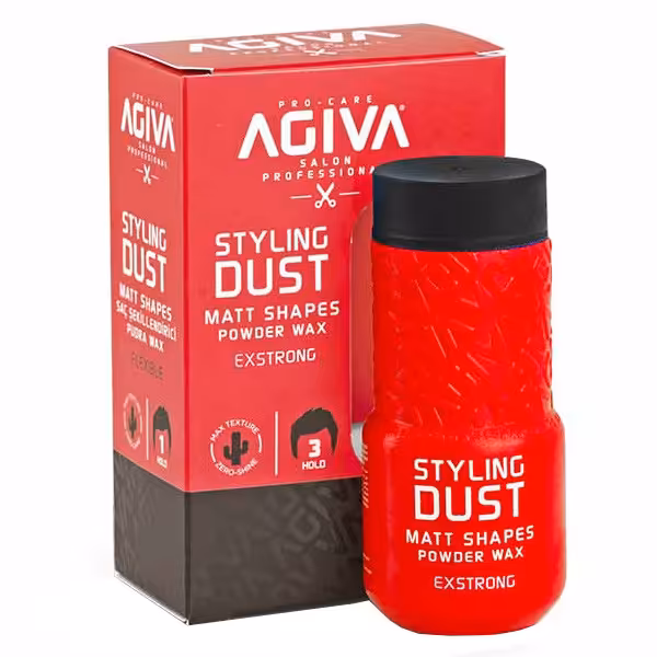 پودر حالت دهنده مو آگیوا مدل Styling Dust شماره 3 وزن 20 گرم