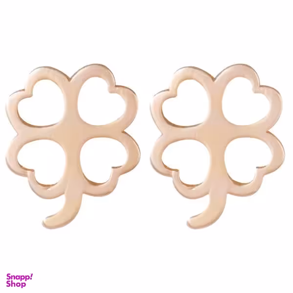 گوشواره طلا 18 عیار رزا مدل EG71