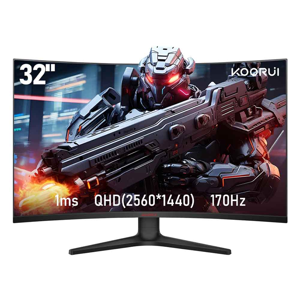 مانیتور گیمینگ کووری مدل KOORUI 32E6QC سایز 32 اینچ