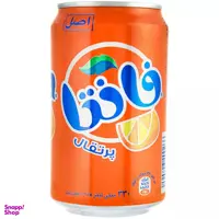 نوشابه پرتقالی فانتا حجم 330 میلی لیتر