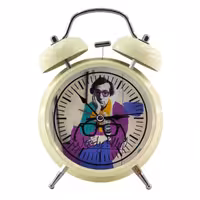 ساعت رومیزی زنگدار طرح وودی آلن کد Woody allen