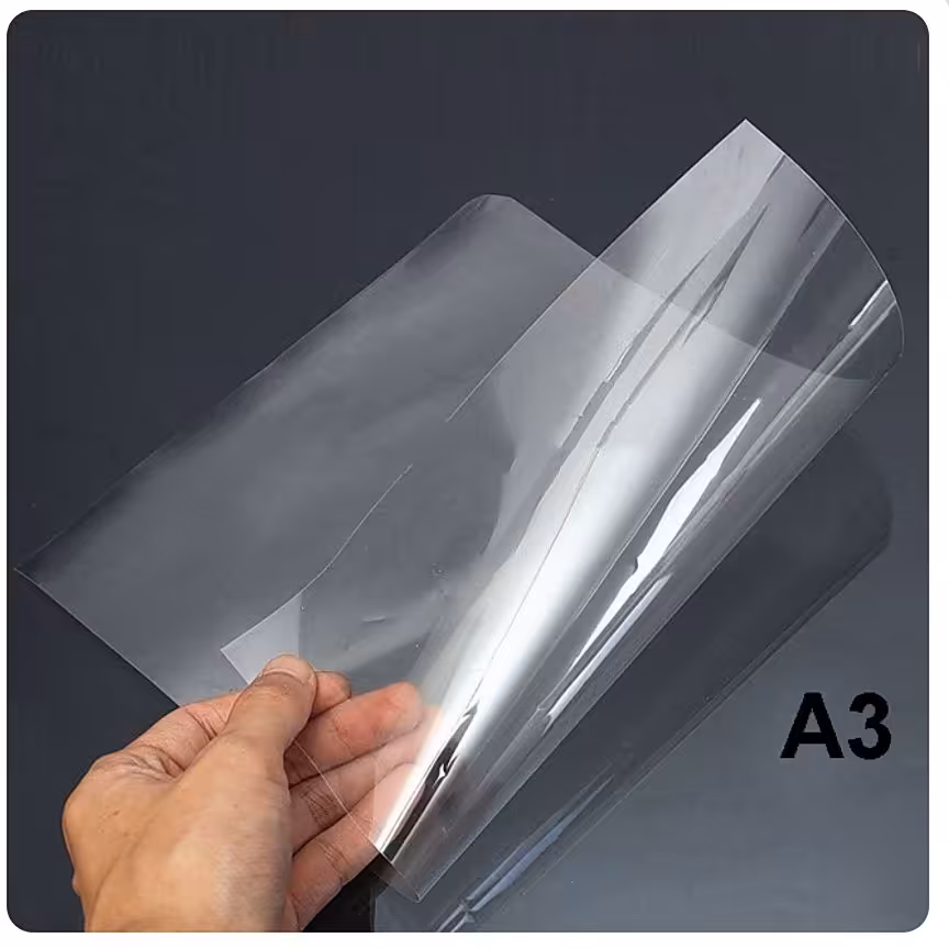 طلق آ 3 شفاف 100 عددی