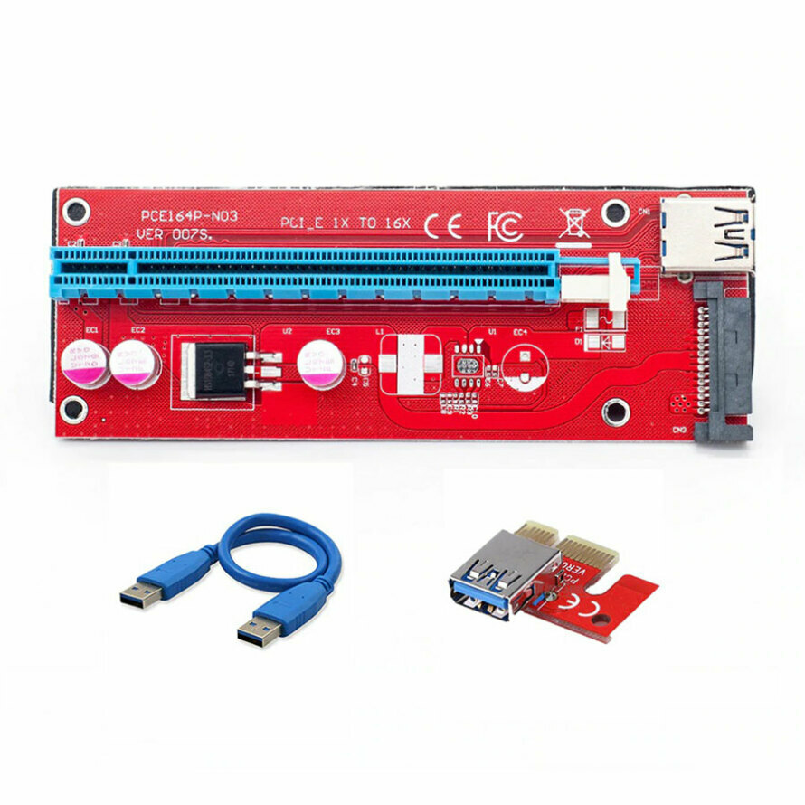 مبدل رایزر PCI Express به 16x گرافیک 007S