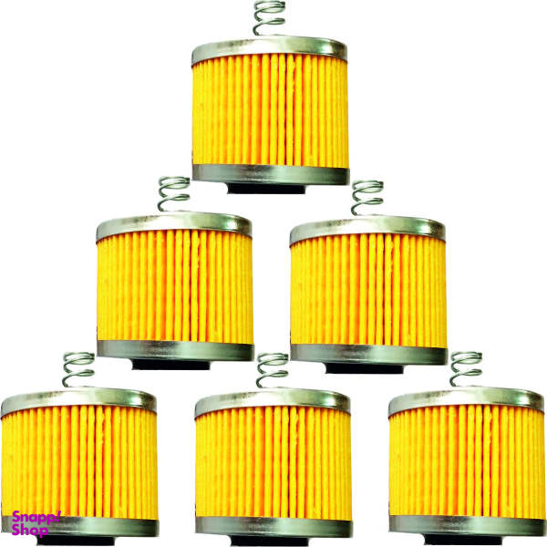 فیلتر روغن موتورسیکلت مهرو مدل MG2140BOX6 مناسب برای بوکسر بسته 6 عددی