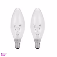 لامپ 40 وات بارمیکا مدل 004 پایه e14 بسته 2 عددی