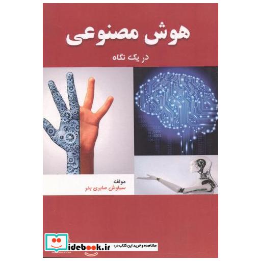 کتاب هوش مصنوعی در یک نگاه اثر سیاوش صابری بدر