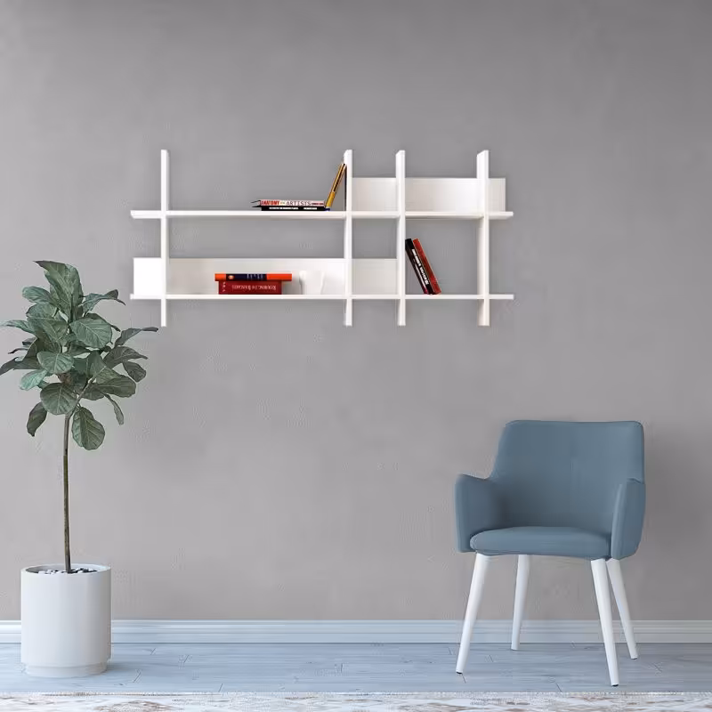 دکور و کتابخانهmdf  کد 116