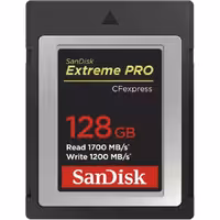خرید کارت حافظه SanDisk 128GB Extreme PRO CFexpress Card Type B با بهترین قیمت