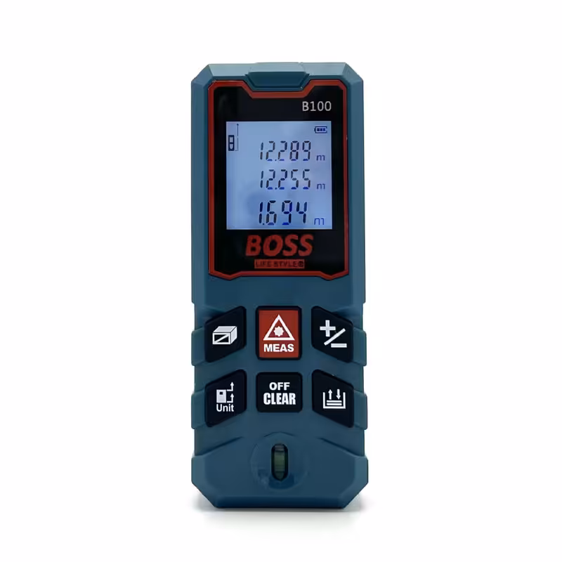 متر لیزری 100 متری ضد آب باس مدل B100