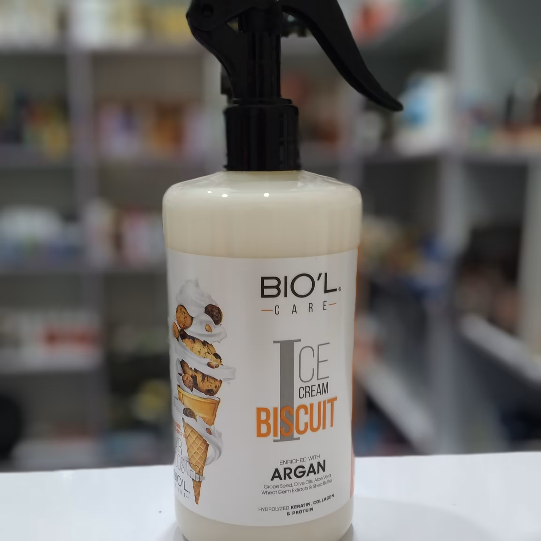  لوسیون  بیسکوییت موی تقویت کننده و مرطوب کننده بیول