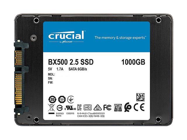 اس اس دی اینترنال کروشیال BX500 ظرفیت 1 ترابایتCrucial BX500 Internal SSD Drive 1TB