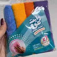 دستمال حوله ای همه کار وایت هوم با قدرت جذب اب تا 7 برابر وزن خود