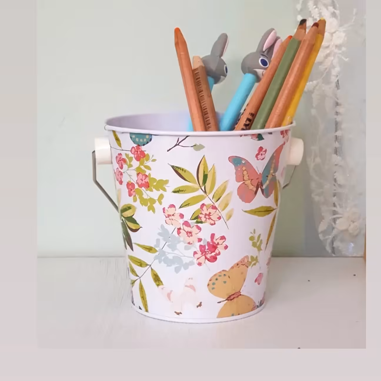 جامدادی سطل فلزی 5