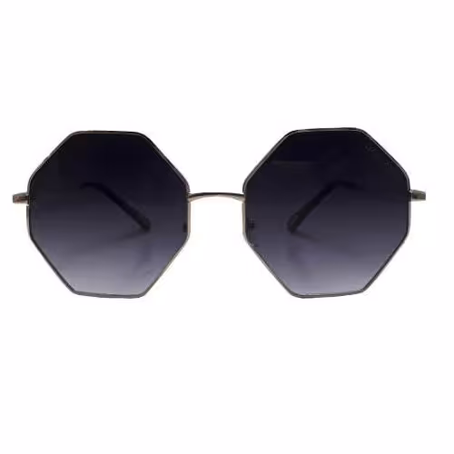 عینک آفتابی مردانه و زنانه چند ضلعی1789(رنگ مشکی )