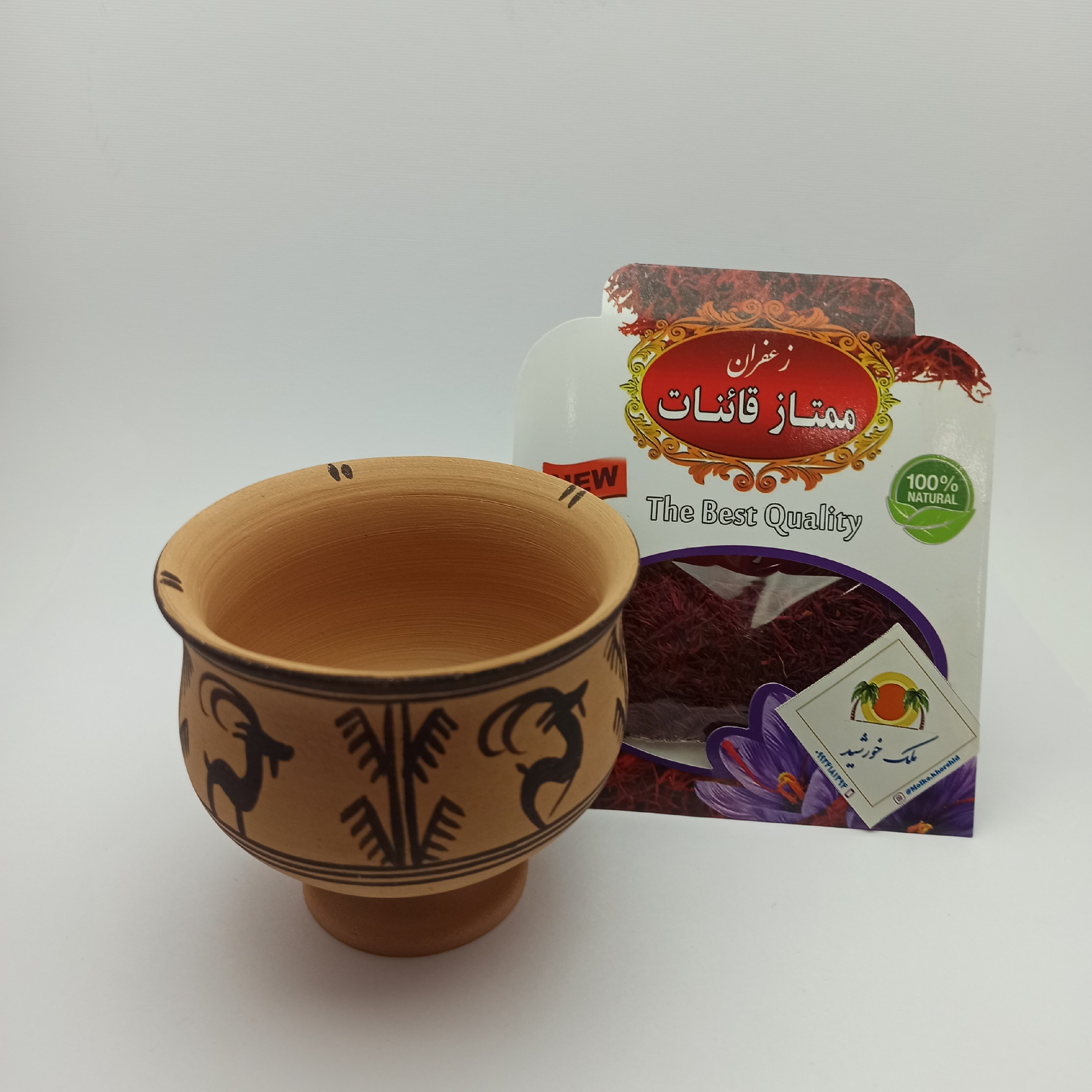 زعفران یک مثقالی D008غرفه ملک خورشید