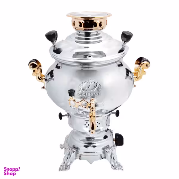 سماور گازسوز گلستان مدل 803 ظرفیت 8 لیتر