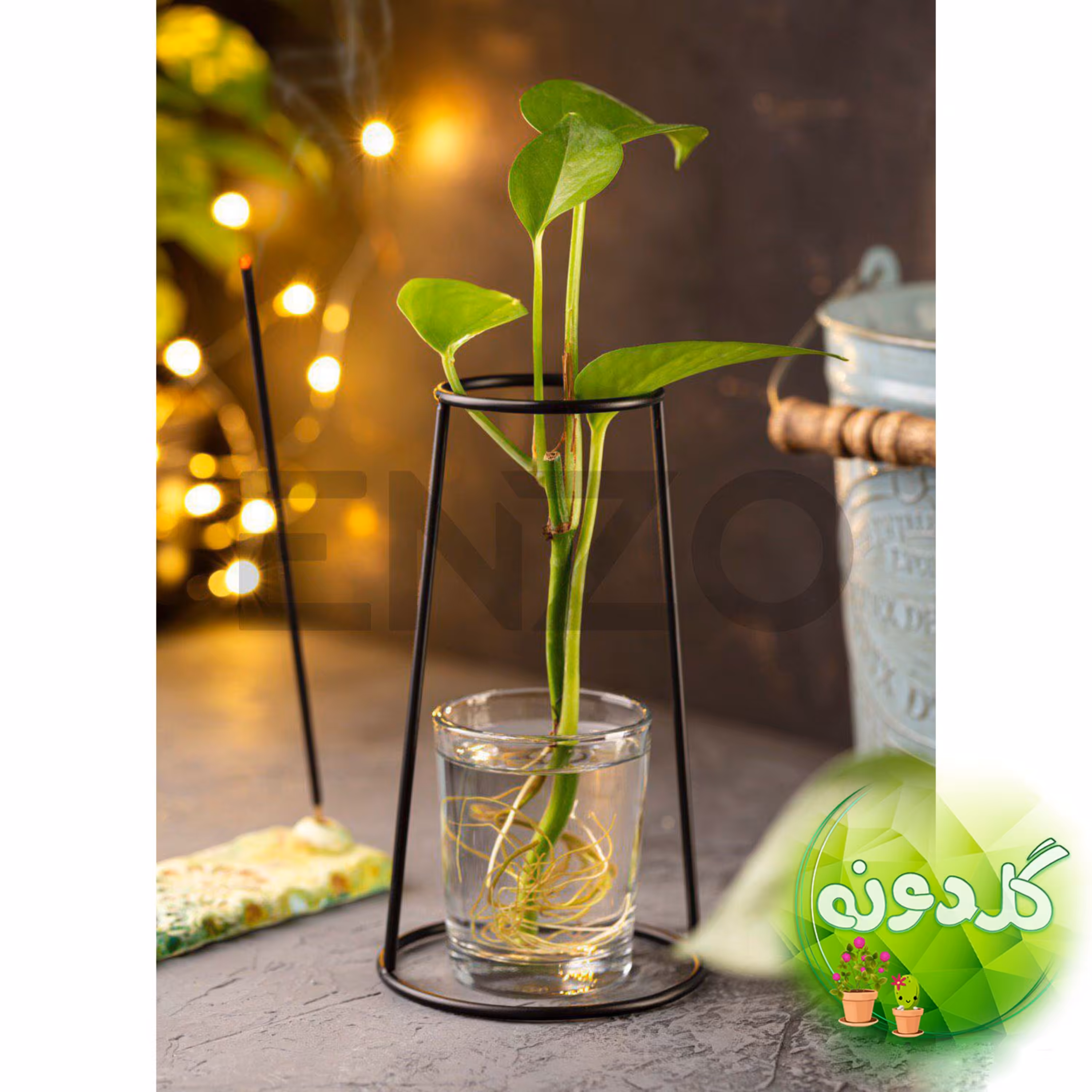 جاقلمه ای و جاشمعی فلزی-شمعدون فلزی-جاقلمه ای فلزی-شمعدانی فانتزی-گلدونه