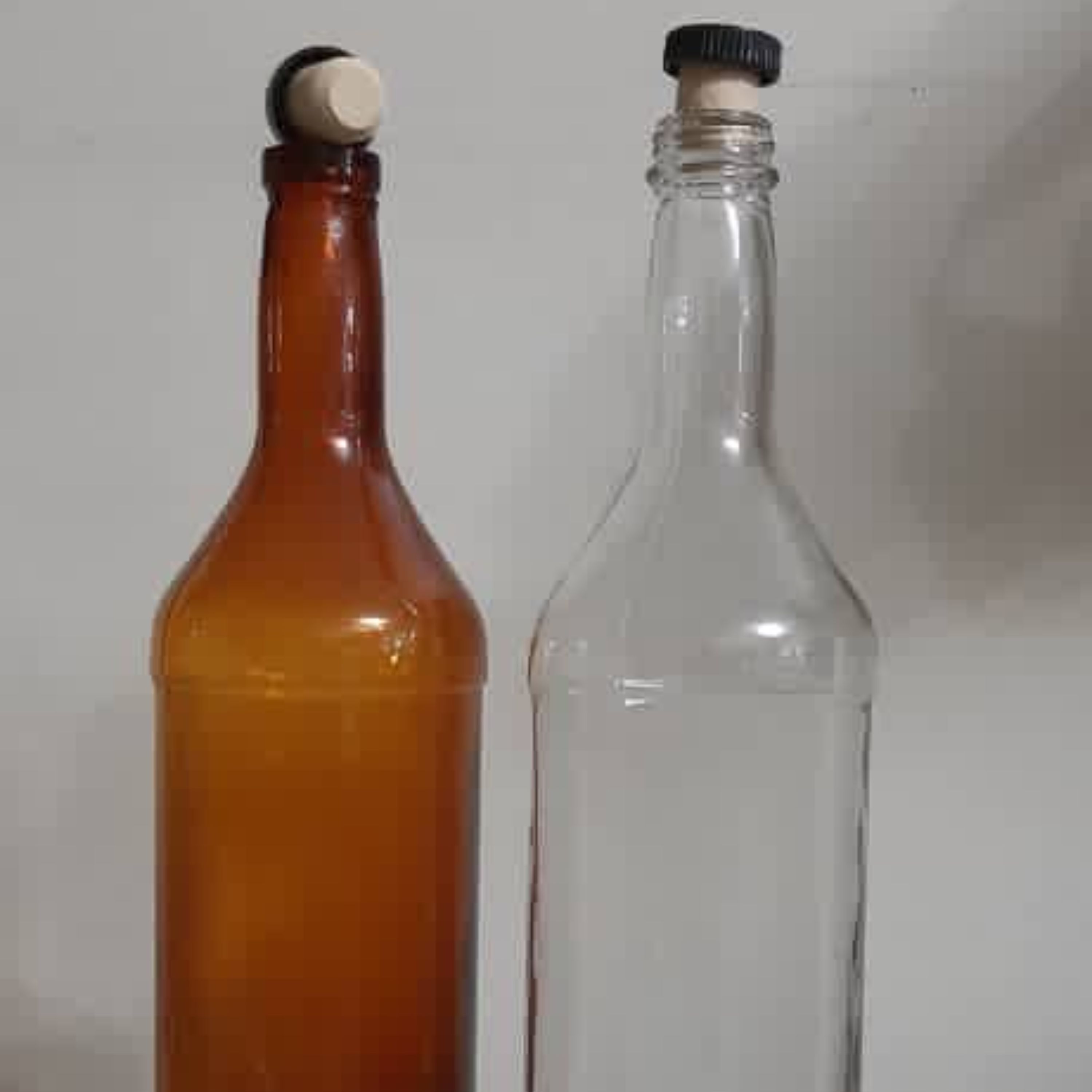 بطری شیشه ای