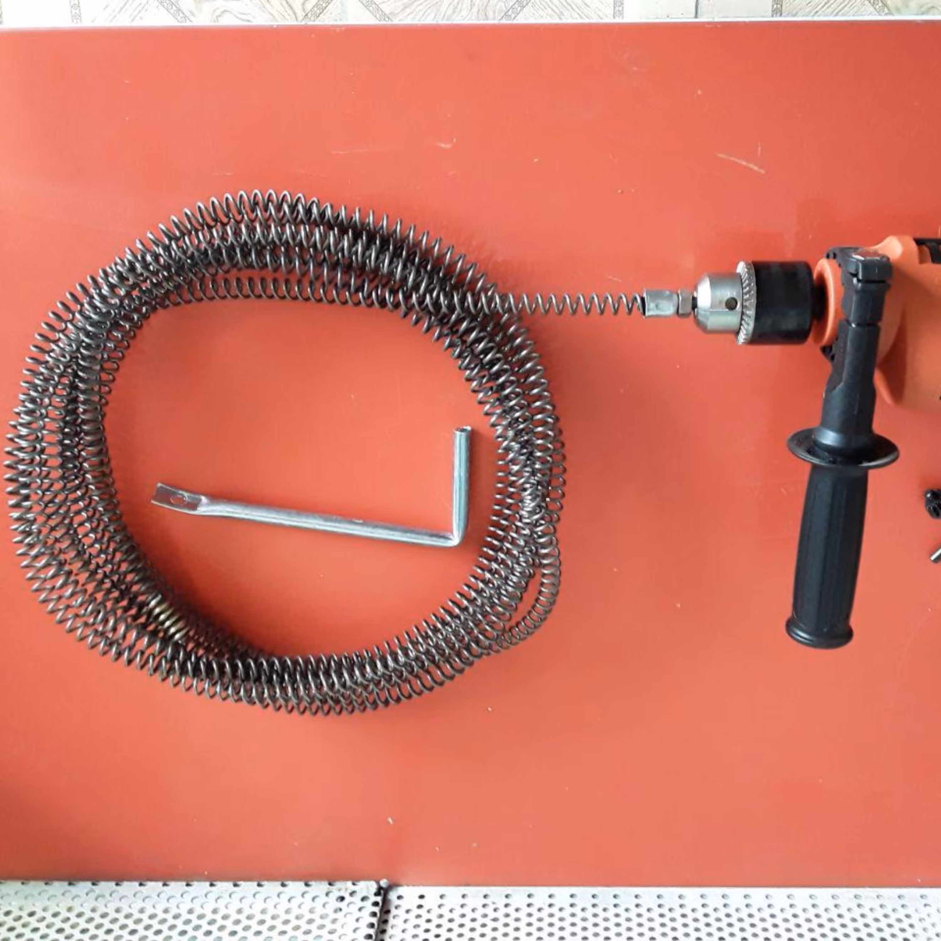 فنر لوله بازکنی خانگی 10 متری