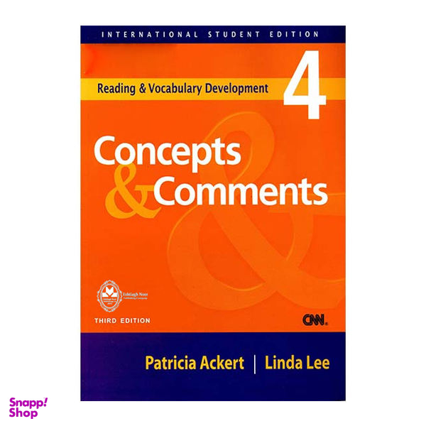 کتاب Concepts And Comments 4 اثر Patricia Ackert And Linda Lee انتشارات اشتیاق نور