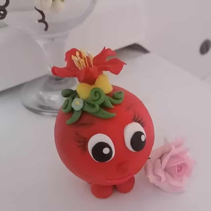 انار زیبای یلدایی، خانم انار، سایز 6 سانت