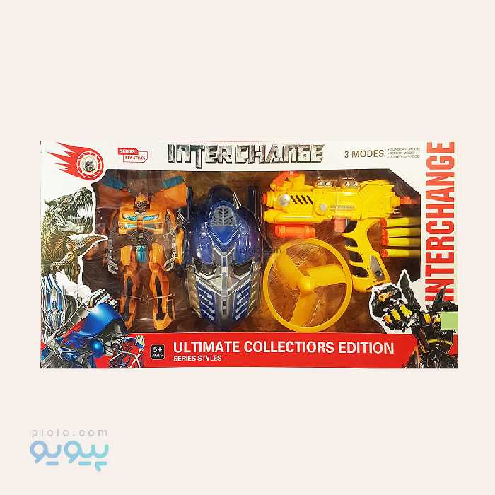 ماسک و تفنگ و فیگور شخصیت بامبلبی