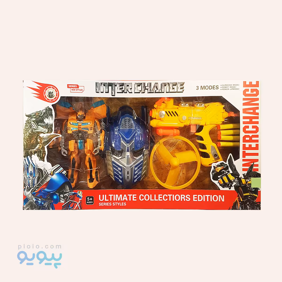 ماسک و تفنگ و فیگور شخصیت بامبلبی