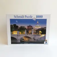 پازل 1000 تکه اشمیت آلمان مدل night time in Rome 