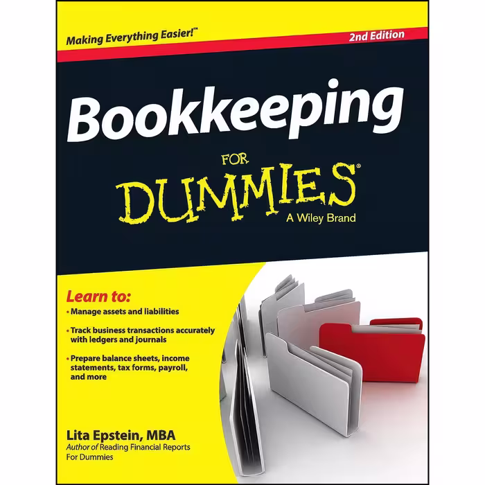 کتاب زبان اصلی Bookkeeping For Dummies اثر Lita Epstein انتشارات For Dummies