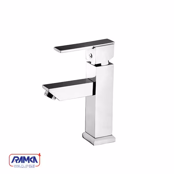 شیر روشویی درخشان مدل رومانسون