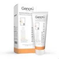 کرم ضد آفتاب ژنوبایوتیک مدل Light Beigh 2 حجم 50 میلی لیتر