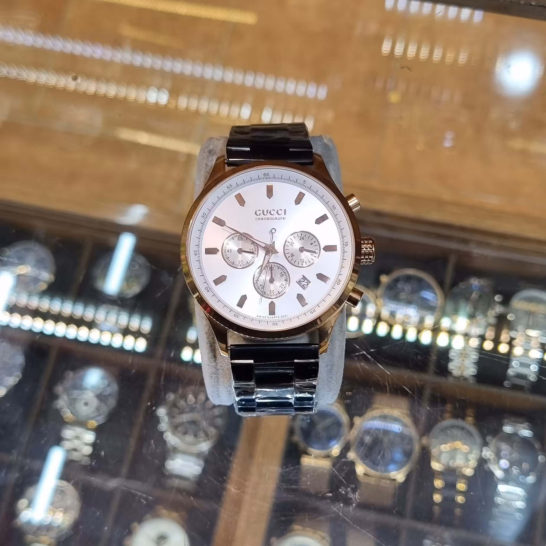 ساعت مردانه Gucci سه موتوره درجه یک