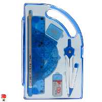 ست پرگار 8 تکه CBS رنگ آبی