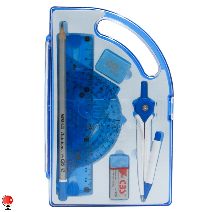 ست پرگار 8 تکه CBS رنگ آبی