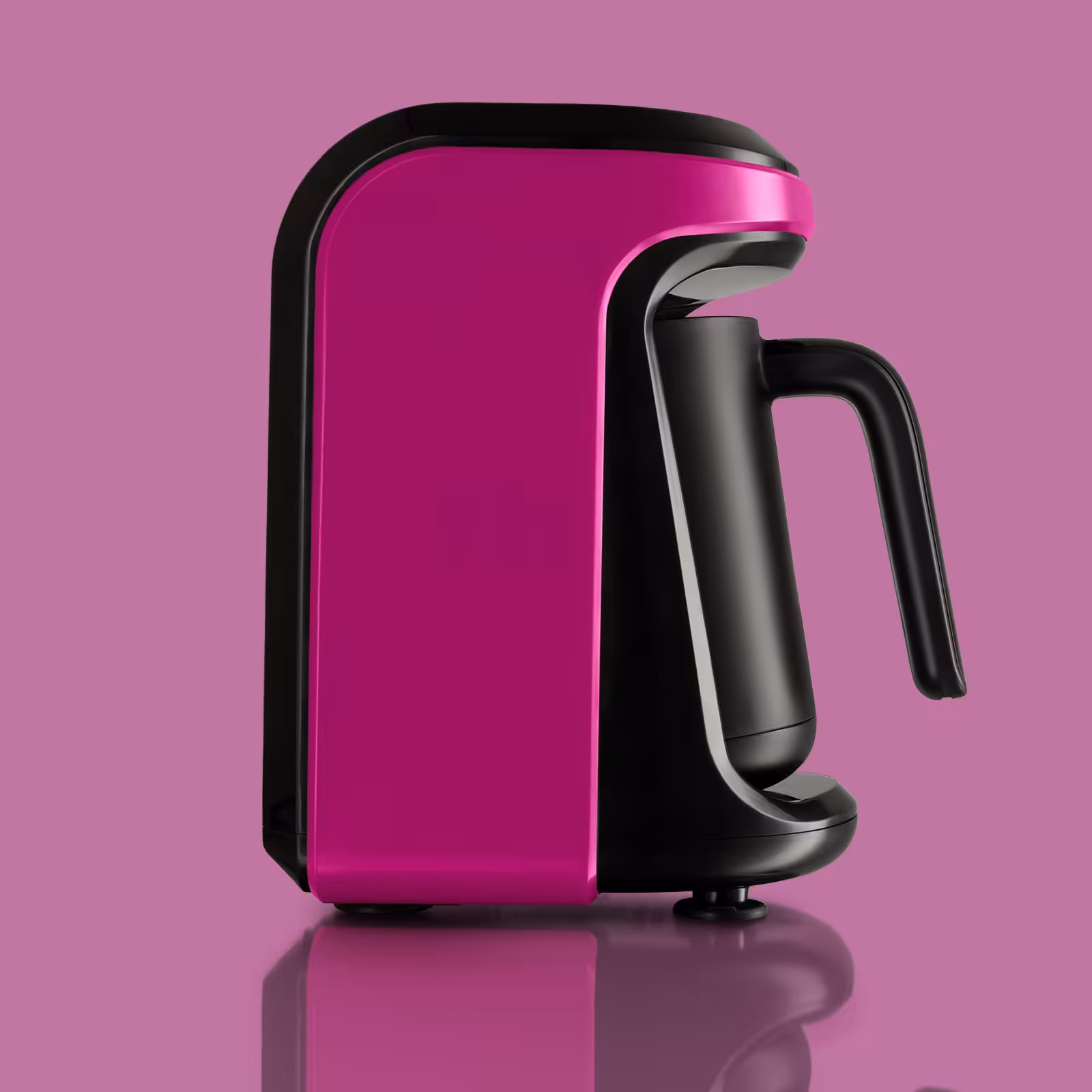 قهوه ساز ترک کاراجا رنگ صورتی کد 502000049