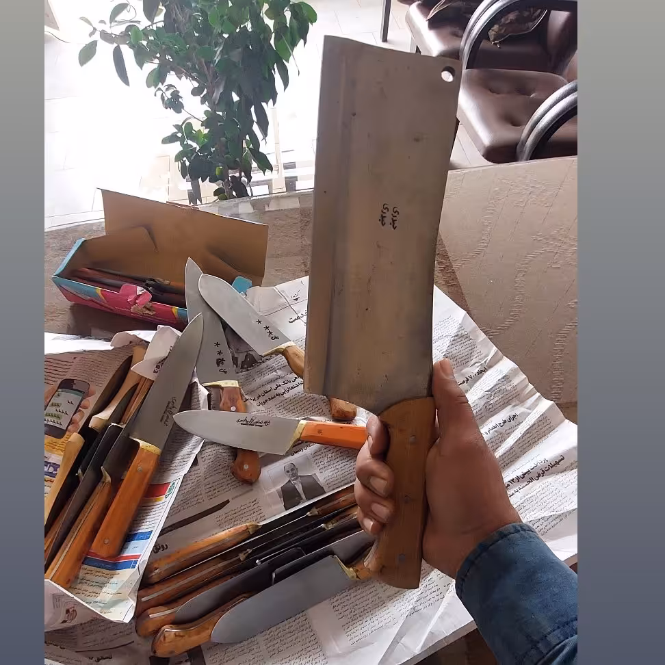 ساطور مخصوص قصابی -ساتور قصابی سنگین (لوازم قصابی)