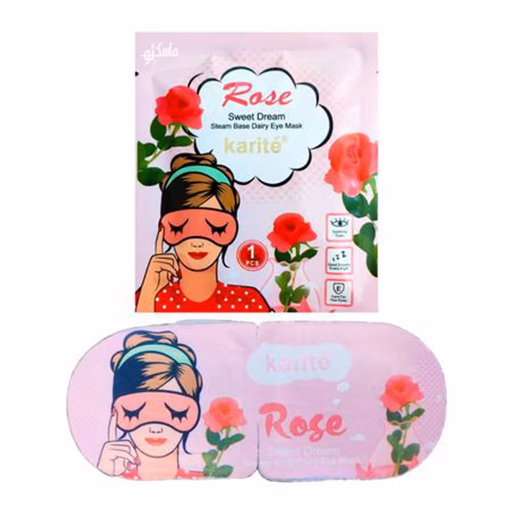 ماسک حرارتی چشم کاریته حاوی عصاره گل رز (216228)