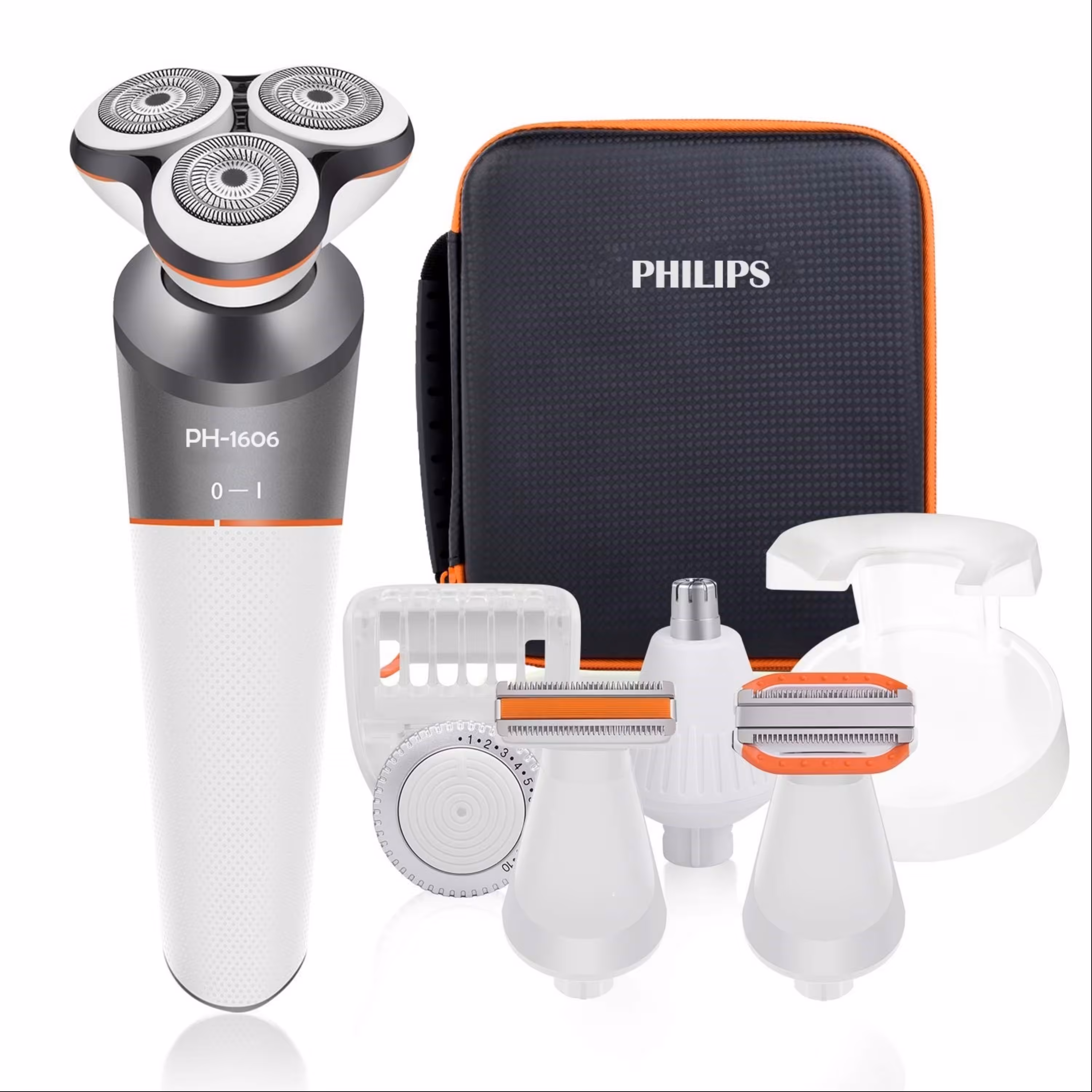 ریش تراش ساخت هلند ضدآب PHILIPS 1606 پنج کاره