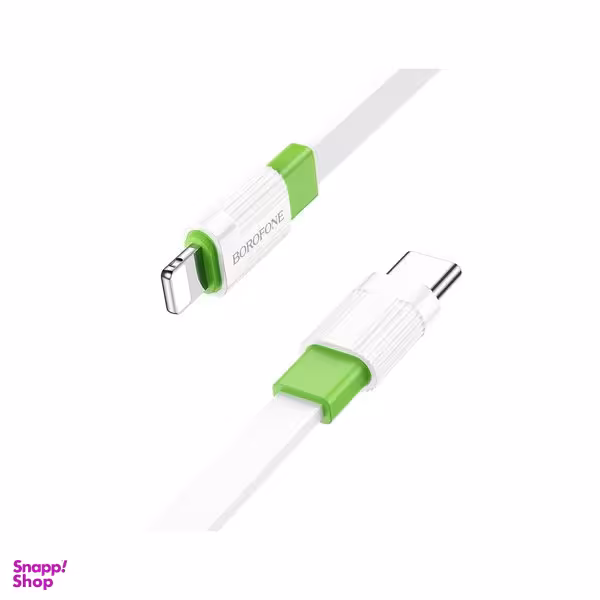 کابل تبدیل USB-C به لایتنینگ بروفون مدل BX89 20W طول 1 متر