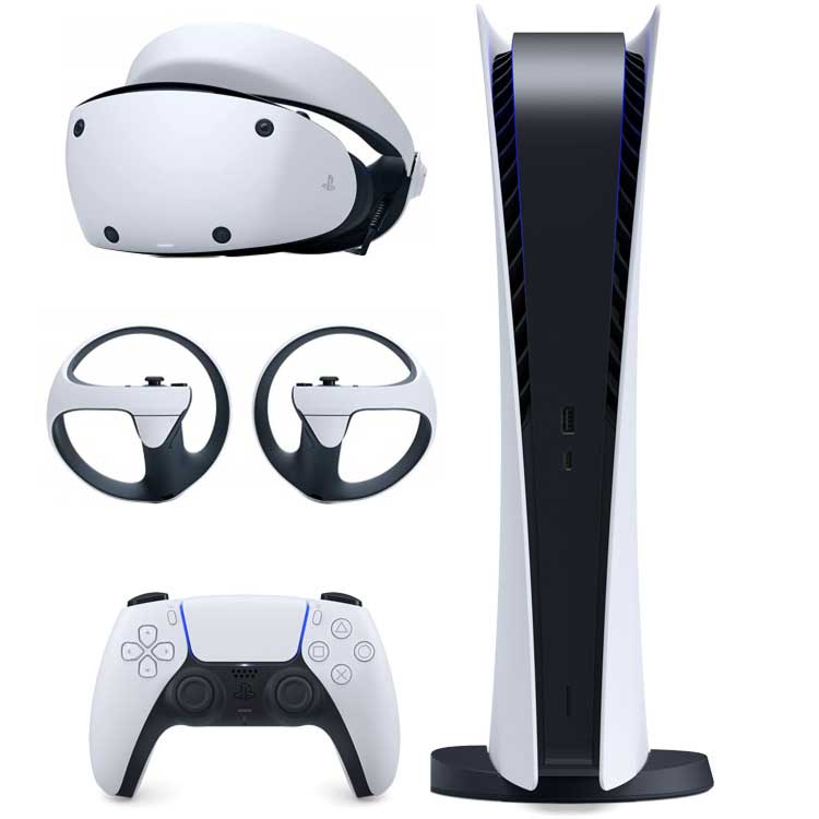 پلی استیشن 5 دیجیتال PlayStation بهمراه هدست PS VR2